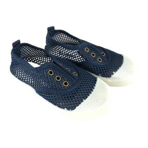 Bella Newman Toddler Boys Water Shoes Sneakers Mesh Slip On Navy Blue 29 US 11.5
